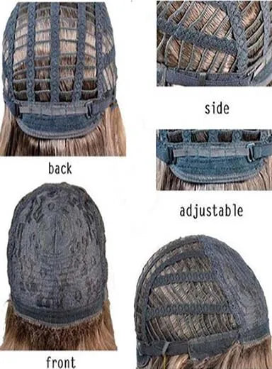 Medium Curly Capless Human Hair Wig 12 Inches