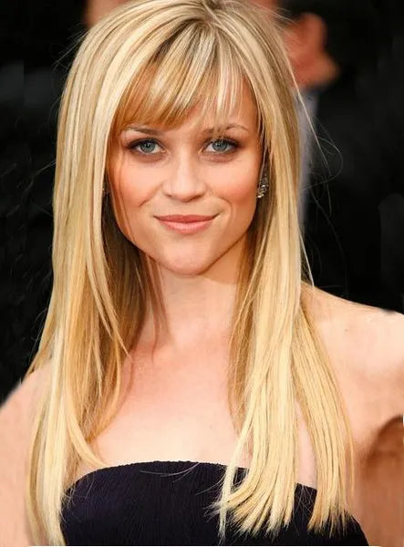 New Arrival Long Straight Blonde 18 Inches Natural Sexy Pretty Bob Wig 100% Human Hair